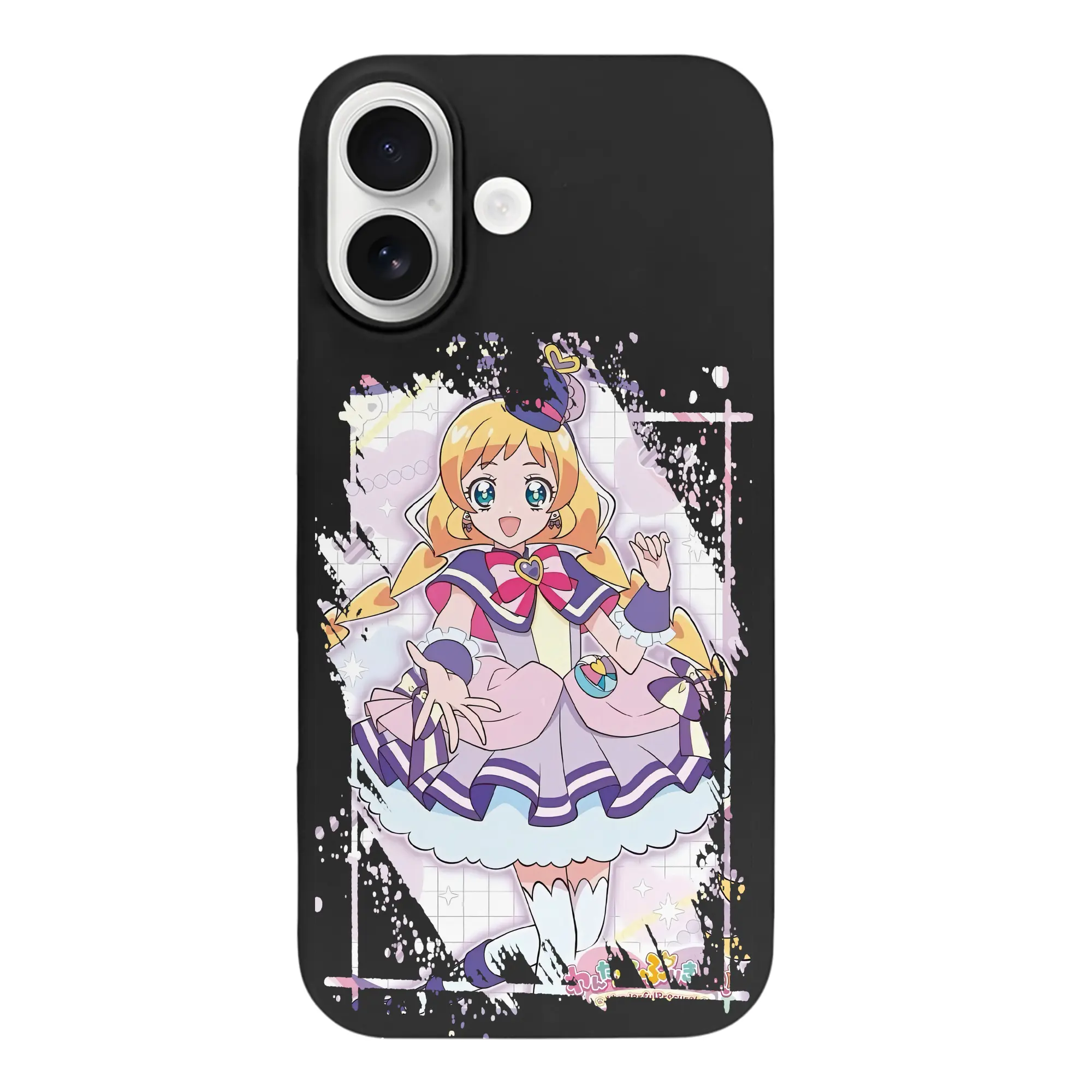 わんだふるぷりきゅあ グッズ 犬飼いろは - iPhone 17 シリーズ シリコンケース 薄型 耐衝撃 指紋防止 ソフトタッチカバー 精密フィット 傷防止 保護ケース iPhone 17/17 Air/17 Pro/17 Pro Max 対応